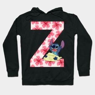 Stitch letter Hoodie